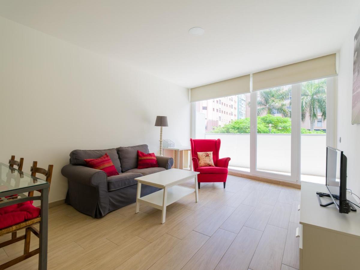 Homeforguest Apartamento Con Terraza Y Parking En Las Canteras Las Palmas de Gran Canaria Ngoại thất bức ảnh