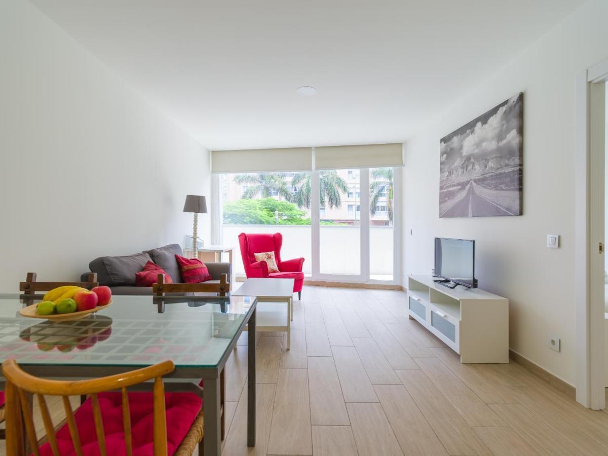 Homeforguest Apartamento Con Terraza Y Parking En Las Canteras Las Palmas de Gran Canaria Ngoại thất bức ảnh