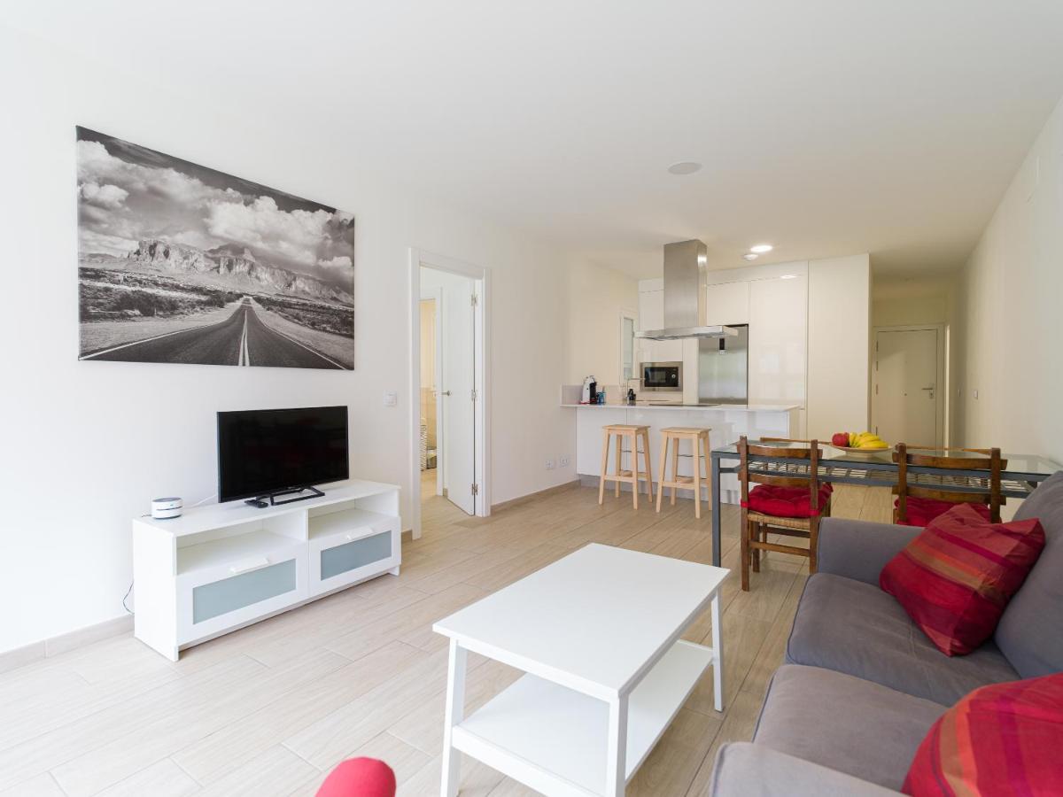 Homeforguest Apartamento Con Terraza Y Parking En Las Canteras Las Palmas de Gran Canaria Ngoại thất bức ảnh