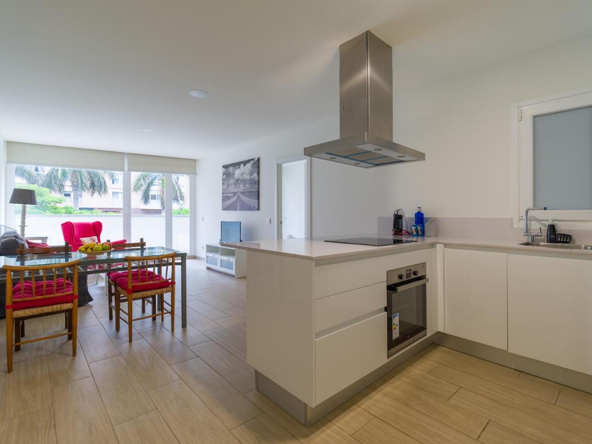 Homeforguest Apartamento Con Terraza Y Parking En Las Canteras Las Palmas de Gran Canaria Ngoại thất bức ảnh